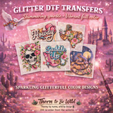 DTF Glitter Transfers